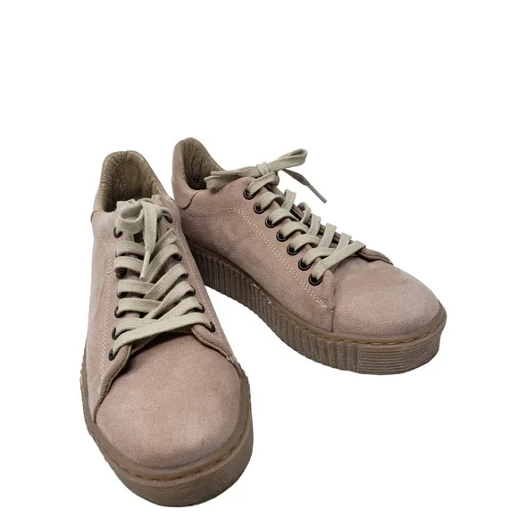 Steve Madden Crisp Pink Platform Sneaker - Picture 6 of 9